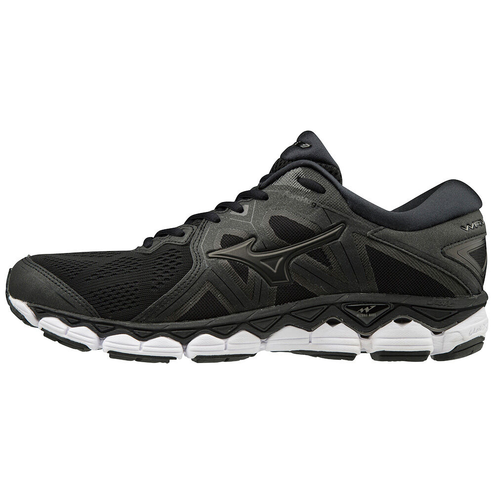 Sapatilhas Running Mizuno WAVE SKY 2 - Homem - Pretas/Cinzentas - GZQOK1793